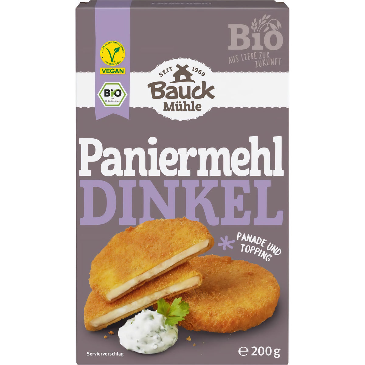 Bauckhof Dinkel-Paniermehl Bio 200g - fit and life shop