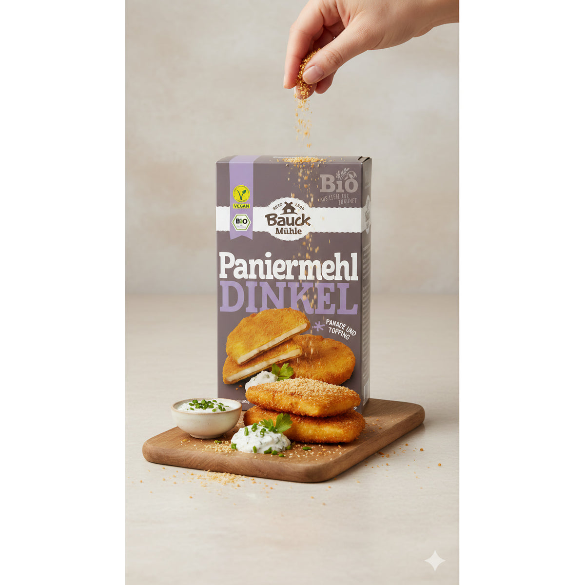 Bauckhof Dinkel-Paniermehl Bio 200g - fit and life shop