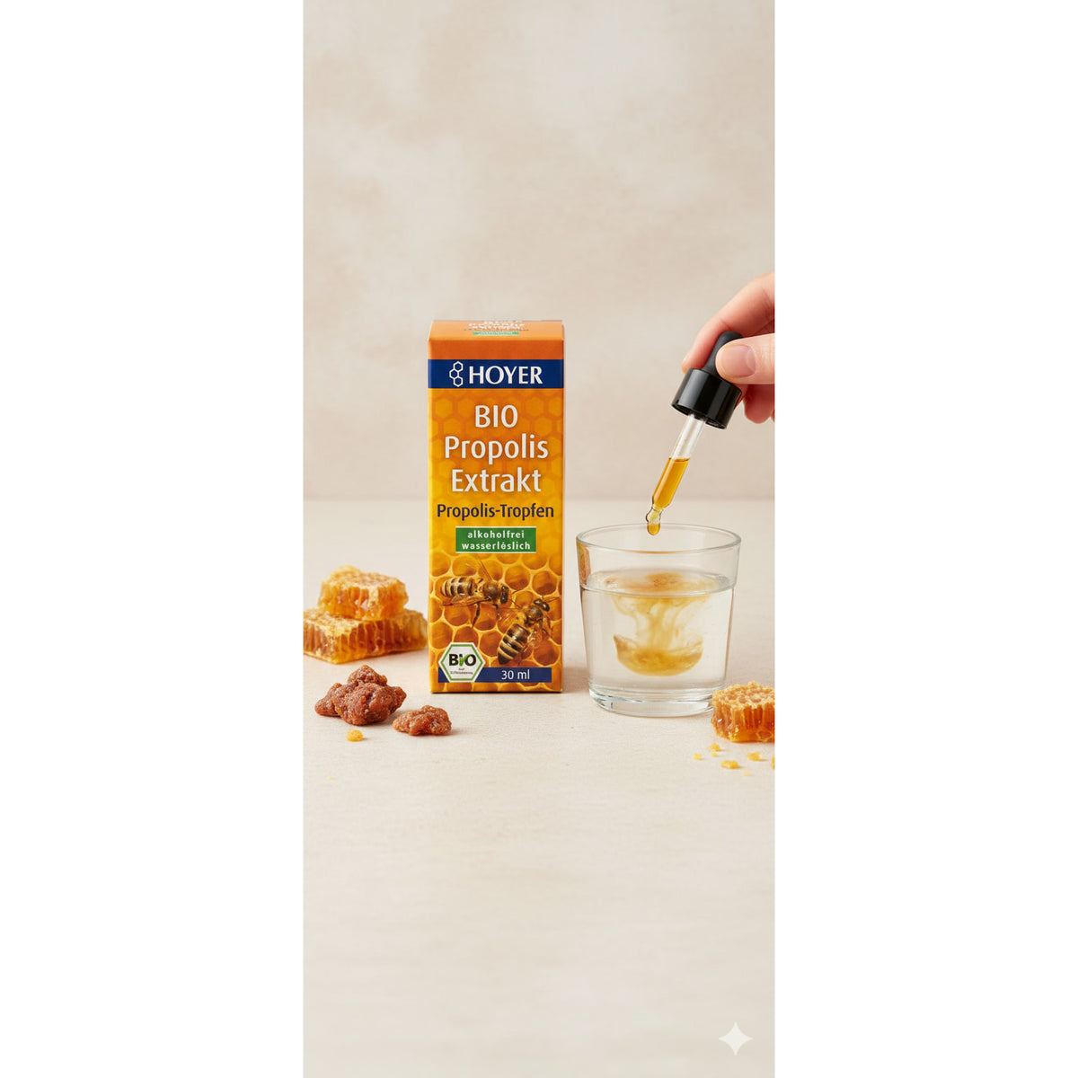 HOYER Propolis Tropfen Bio(6x30ml) - fit and life shop