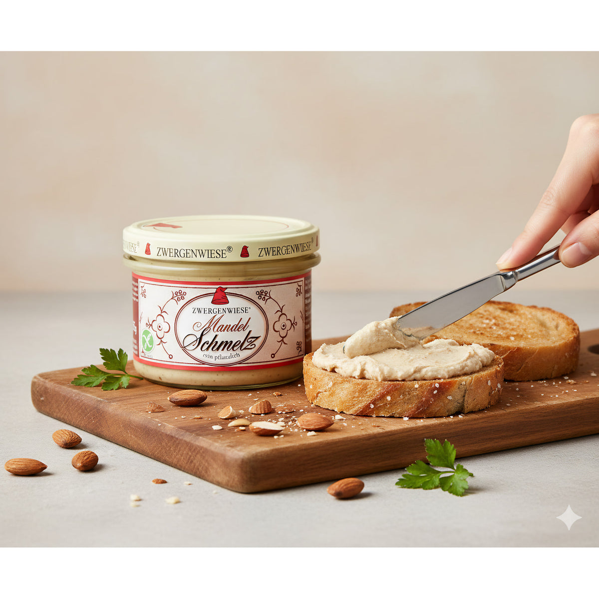 Zwergenwiese Bio Mandelschmelz, (160g) - fit and life shop