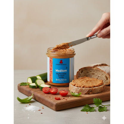 Zwergenwiese Bio Brotaufstrich streich´s drauf Meditom, 160 g - fit and life shop