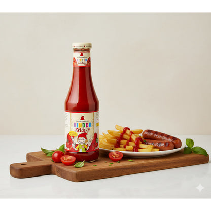 Zwergenwiese Bio Kinder Ketchup mit Apfelsüße, 500ml - fit and life shop