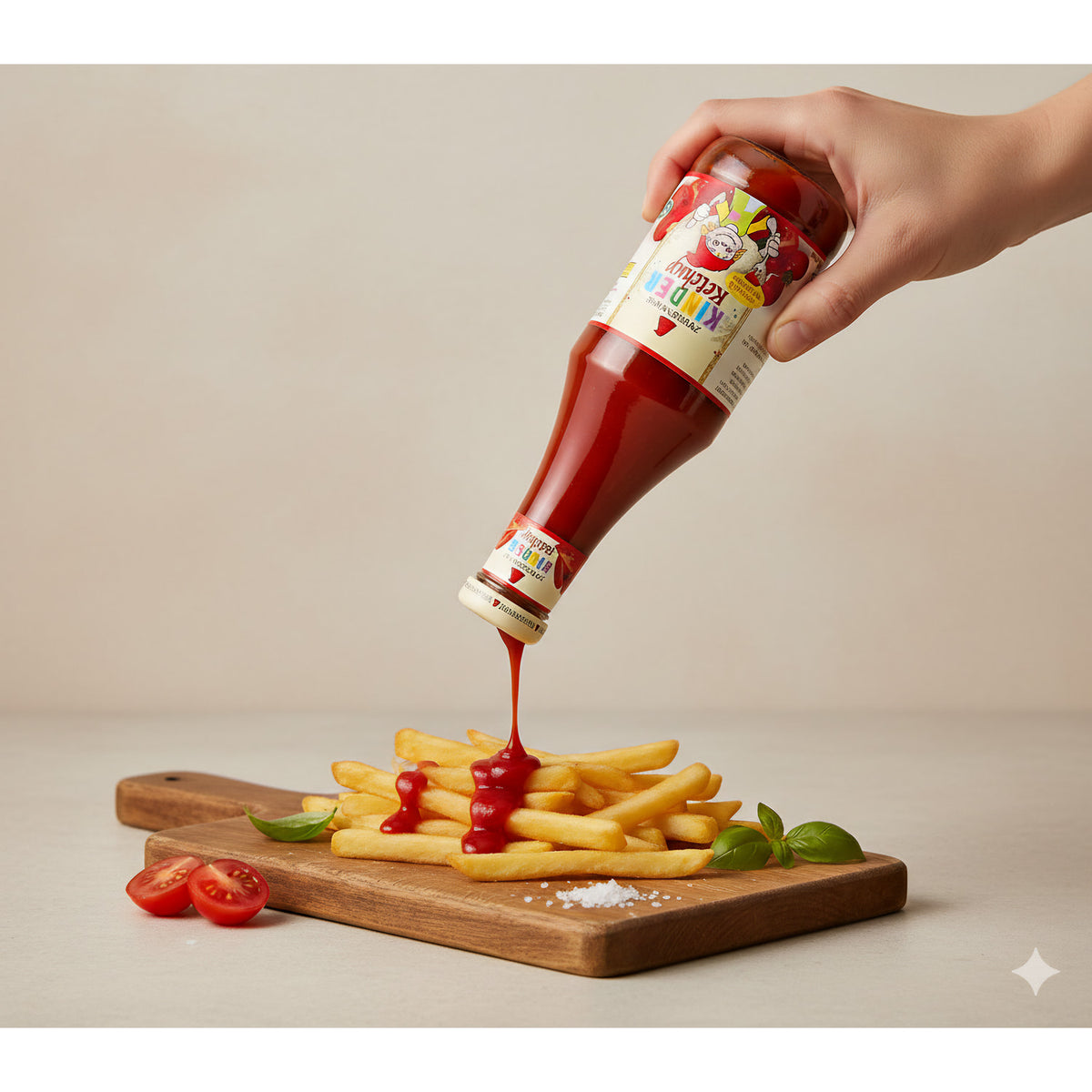Zwergenwiese Bio Kinder Ketchup mit Apfelsüße, 500ml - fit and life shop