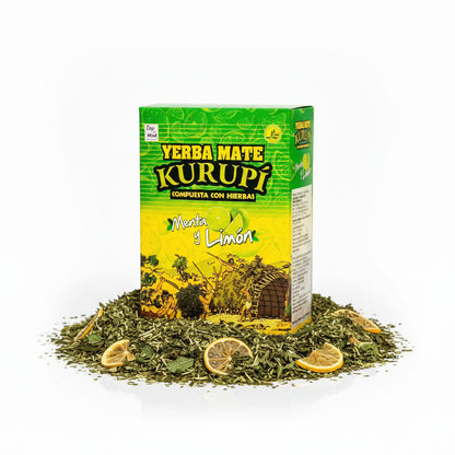 Kurupi Menta y Limón - Mate Tee aus Paraguay (500g) - fit and life shop