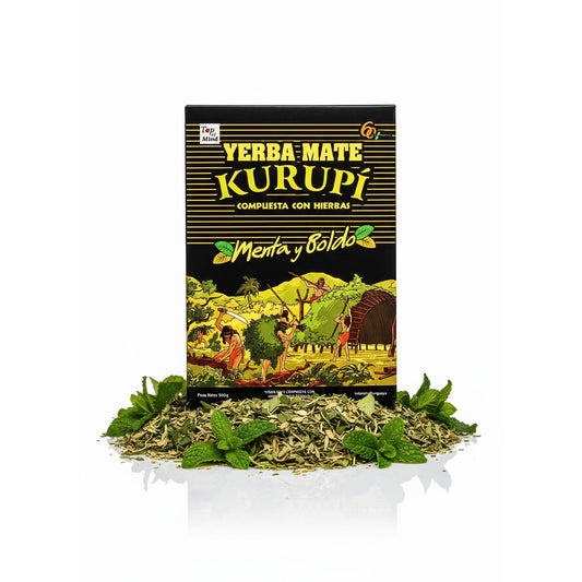 Kurupi Compuesta Especial  Mate Tee aus Paraguay (500g) - fit and life shop