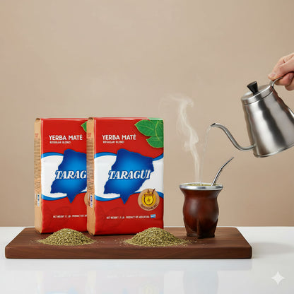 Taragui - Mate Tee aus Argentinien Yerba Mate 3x500g - fit and life shop