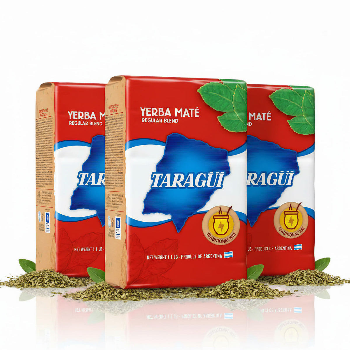 Taragui - Mate Tee aus Argentinien Yerba Mate 3x500g - fit and life shop
