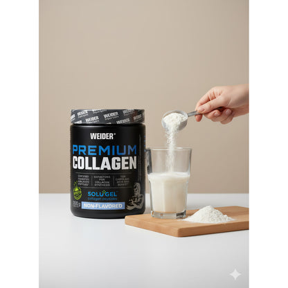 Weider Collagen Peptide Kollagen Pulver mit Hyaluronsäure 300g - fit and life shop