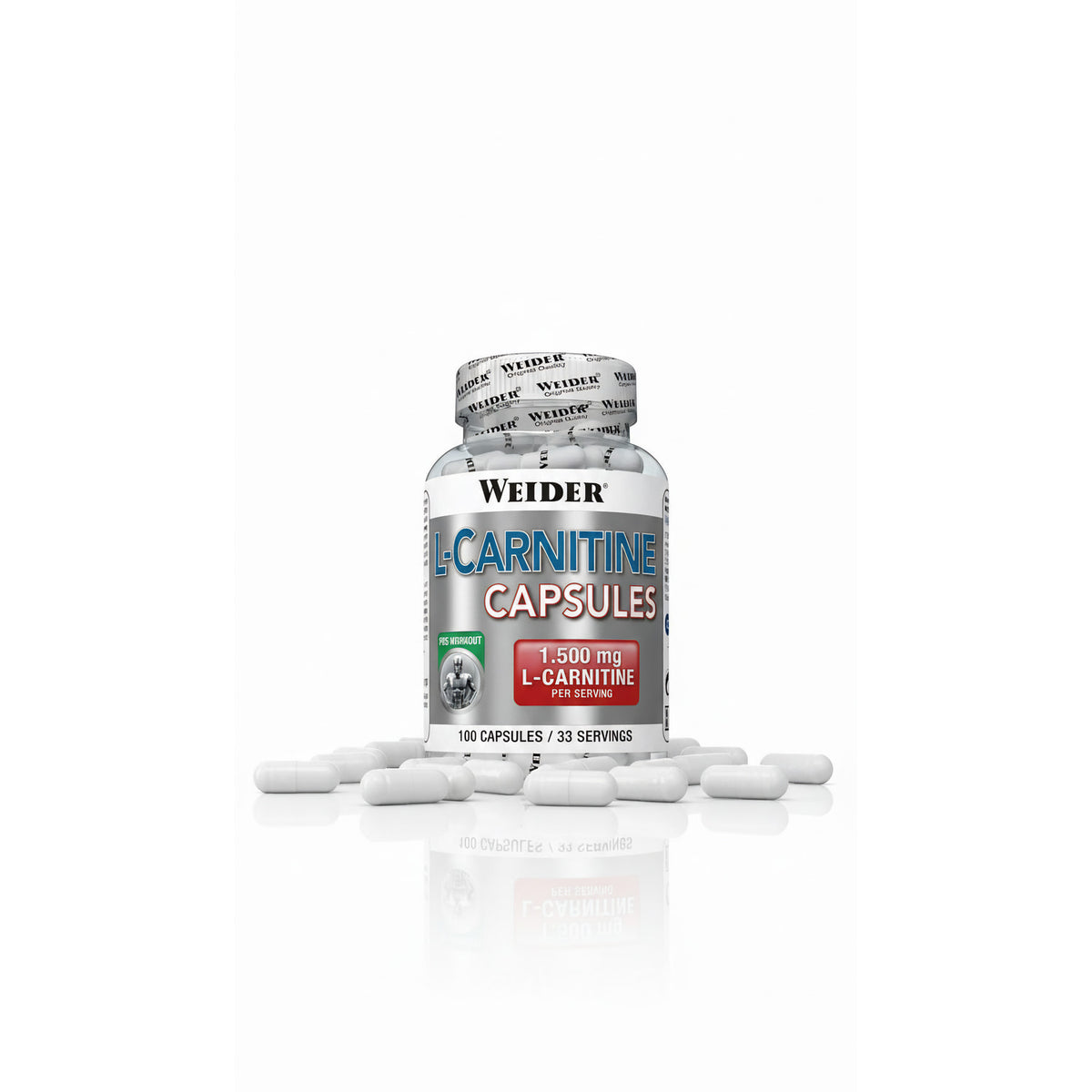 Weider BodyShaper L-Carnitine 100 Kapseln - fit and life shop