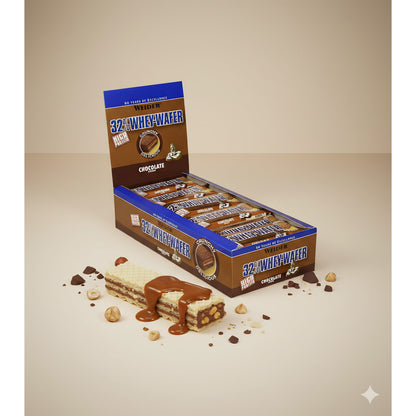 Weider 32% Whey-Wafer (24 x 35g Riegel Box) - fit and life shop