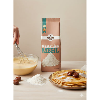 Bauckhof Bio Kastanienmehl glutenfrei 350g - fit and life shop