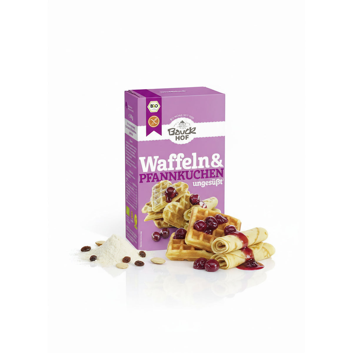 Bauckhof Waffeln & Pfannkuchen glutenfrei Bio 200g - fit and life shop