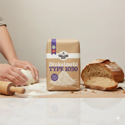 Bauckhof Dinkelmehl Type 1050 Bio 1000g - fit and life shop