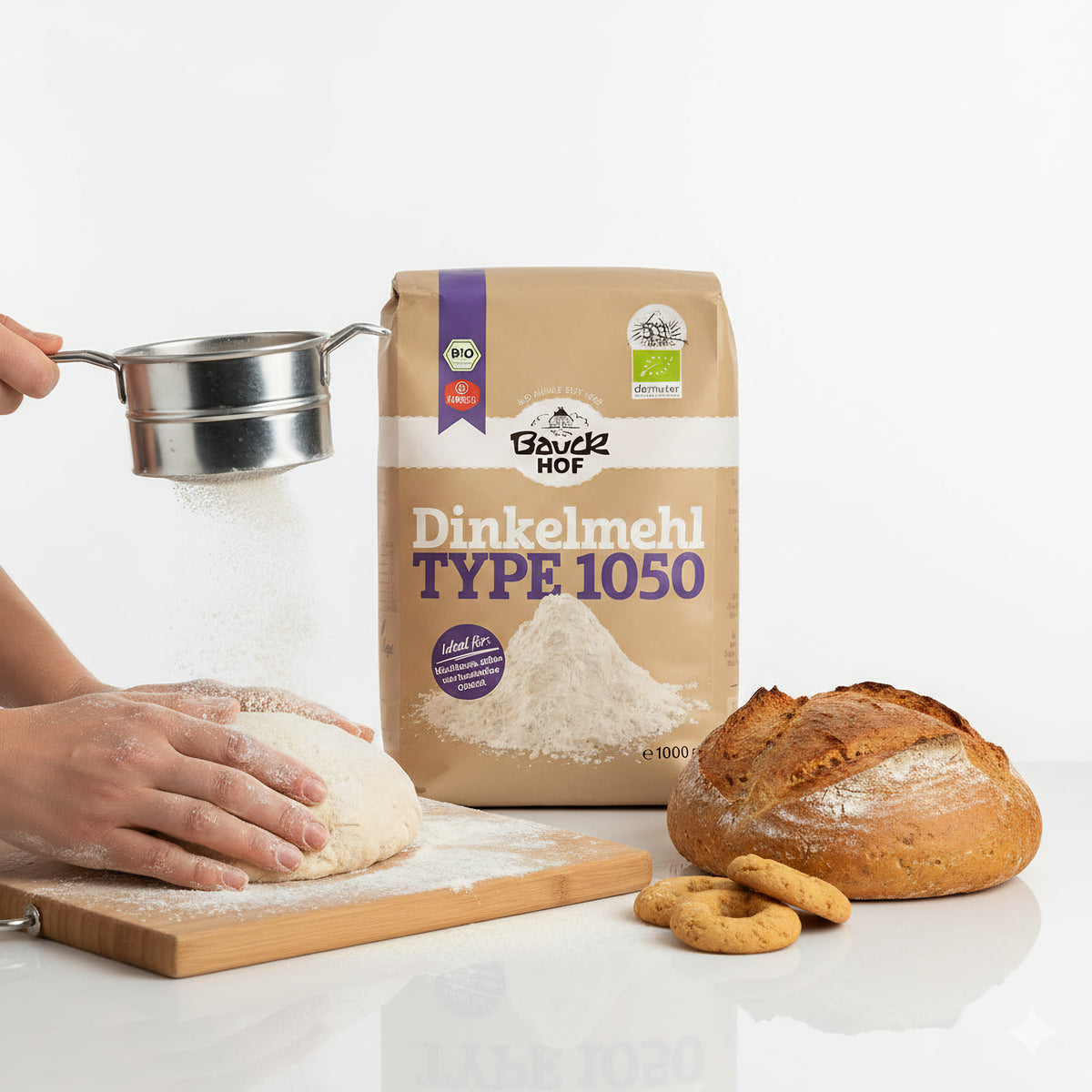 Bauckhof Dinkelmehl Type 1050 Bio 1000g - fit and life shop