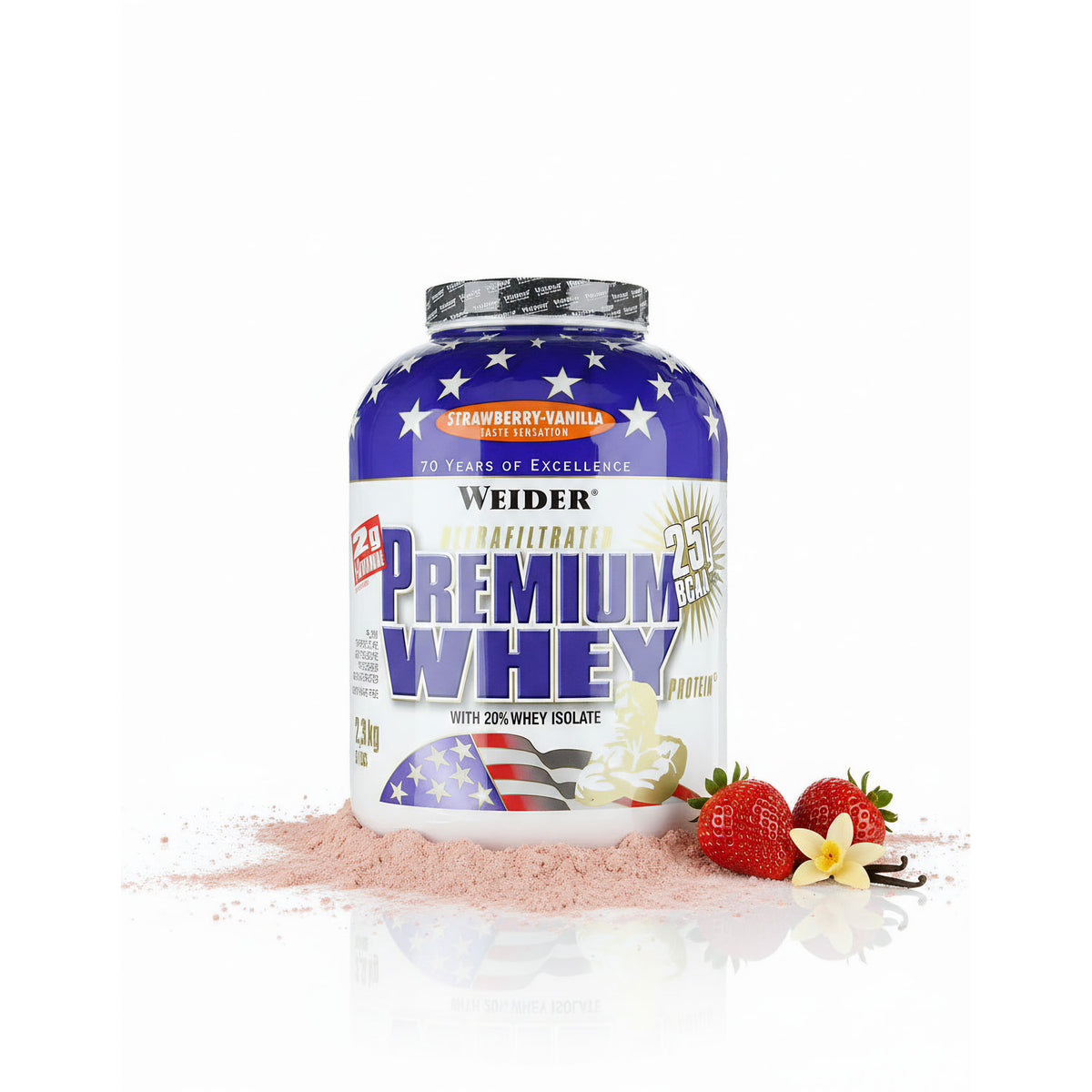 Weider Premium Whey Protein (2,3kg Dose) - fit and life shop