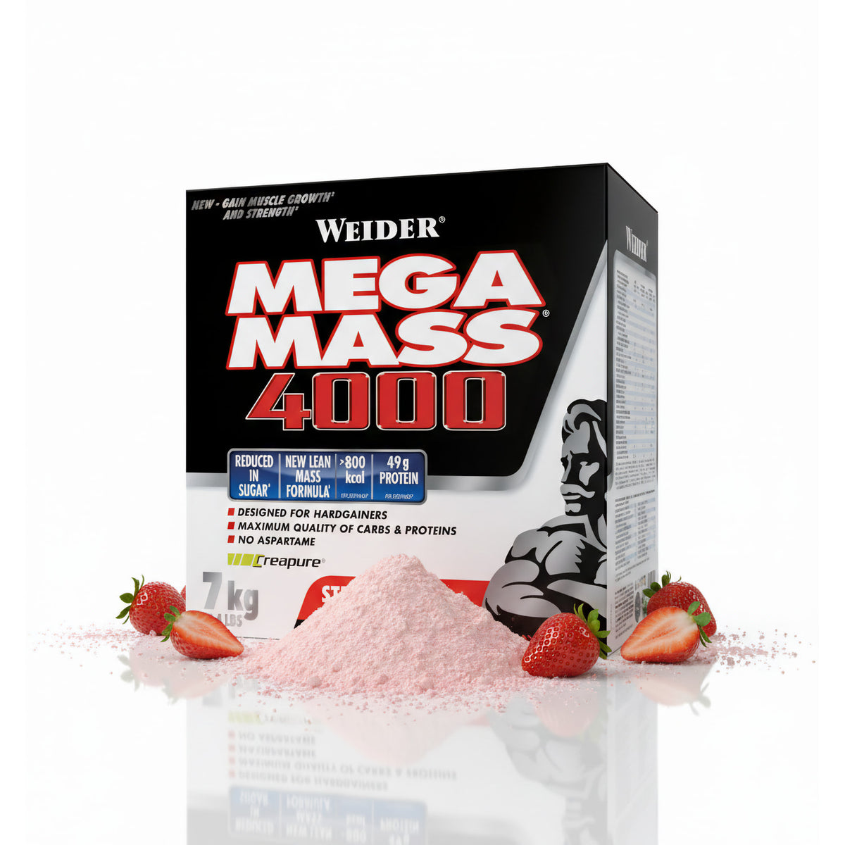 Weider Giant Mega Mass 4000, 7000g Vorratskarton - fit and life shop