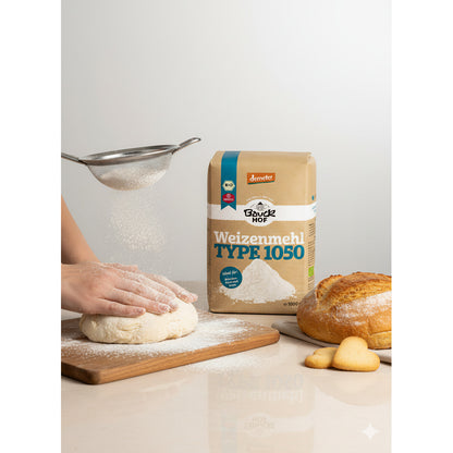 Bauckhof Bio Weizenmehl Typ 1050, 1kg - fit and life shop