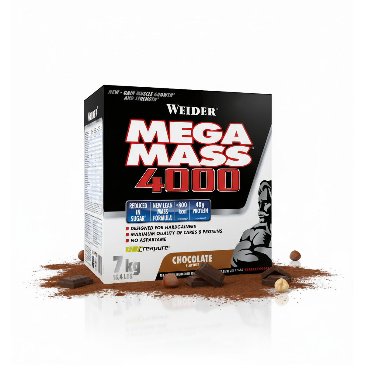 Weider Giant Mega Mass 4000, 7000g Vorratskarton - fit and life shop