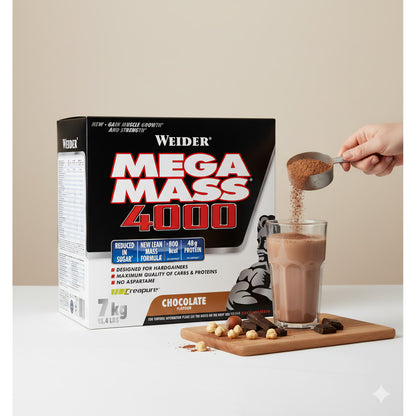 Weider Giant Mega Mass 4000, 7000g Vorratskarton - fit and life shop