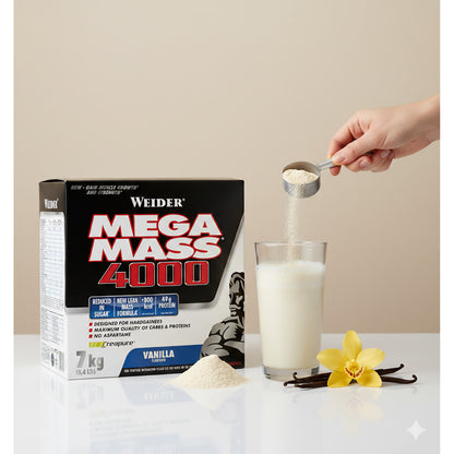 Weider Giant Mega Mass 4000, 7000g Vorratskarton - fit and life shop