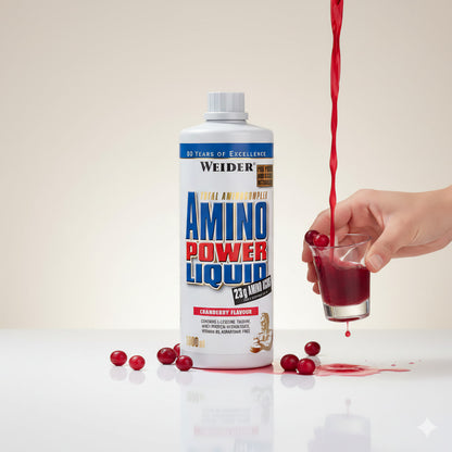 Weider Amino Power Liquid - 1000ml Flasche - fit and life shop