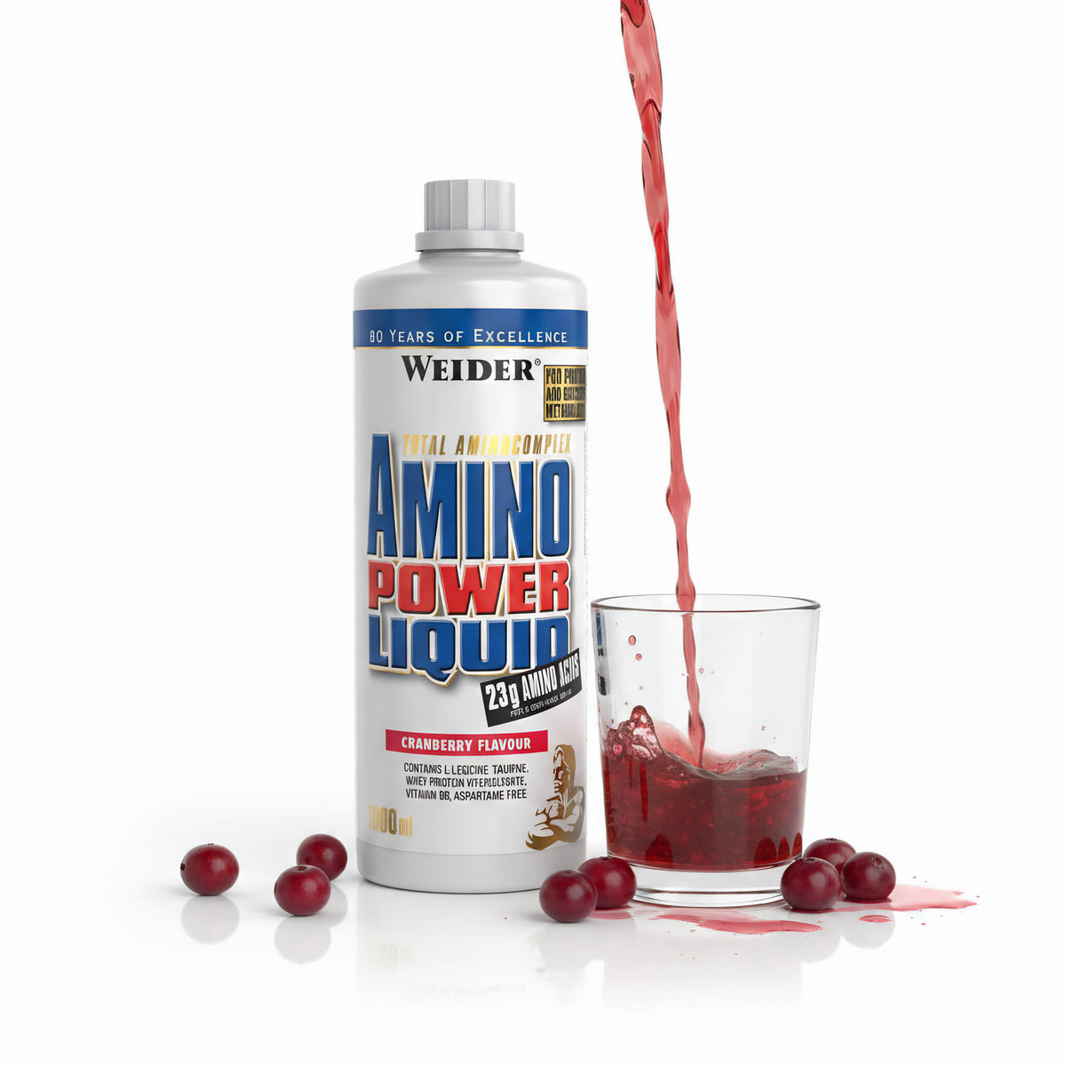 Weider Amino Power Liquid - 1000ml Flasche - fit and life shop
