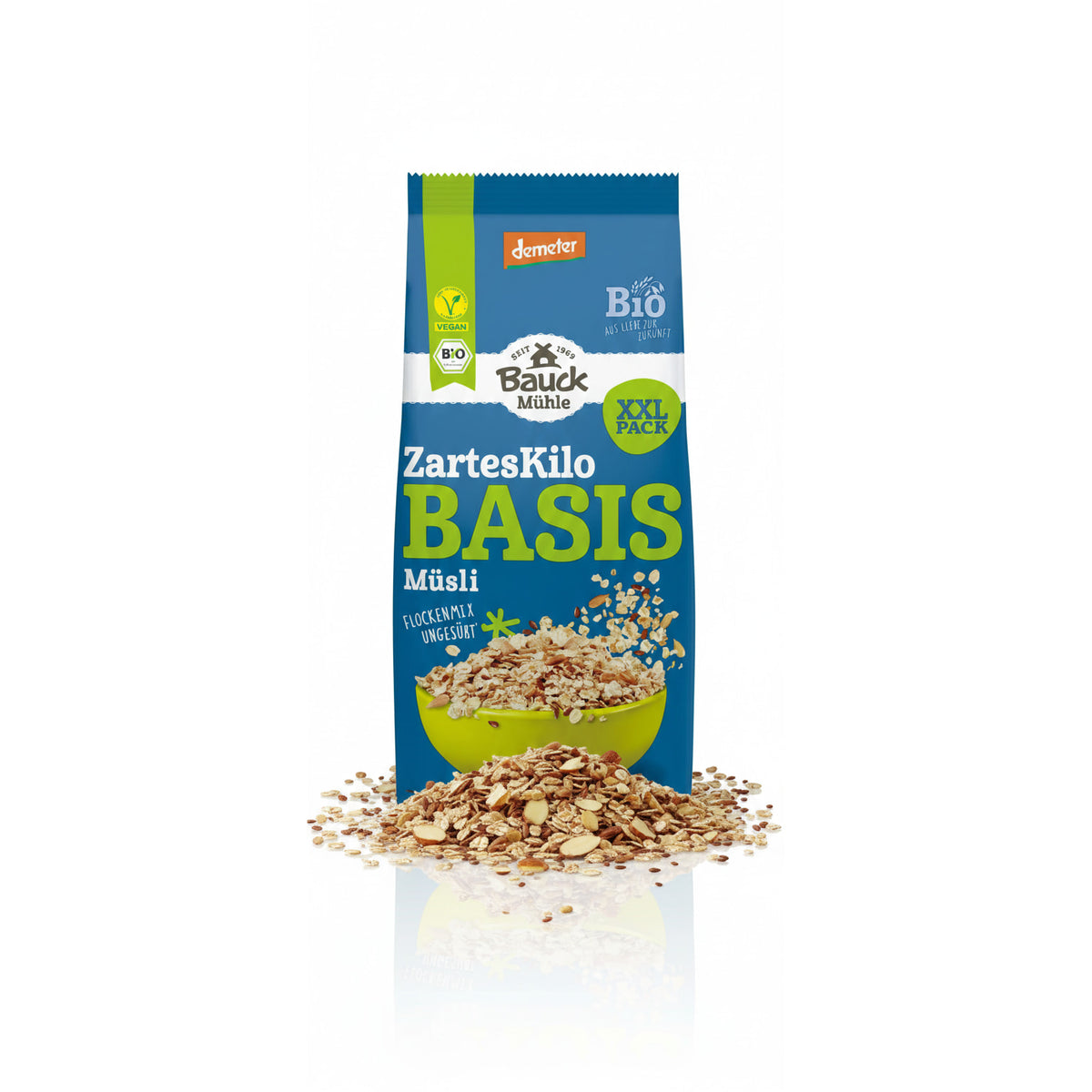 Bauck Bio Zarte Kilo - Basis Müsli, 1 kg - fit and life shop