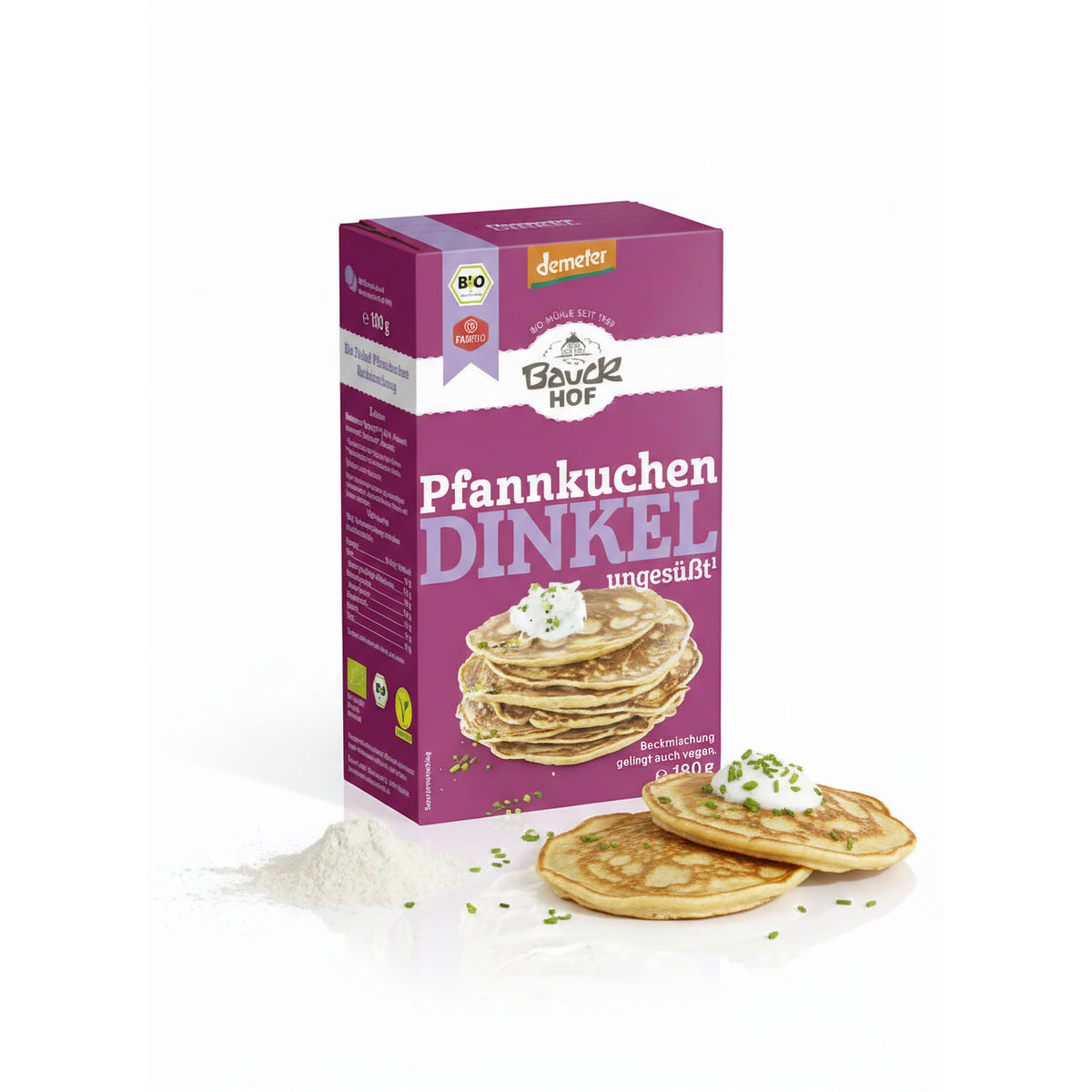 Bauck Bio Dinkel-Pfannenkuchen, 180 g - fit and life shop
