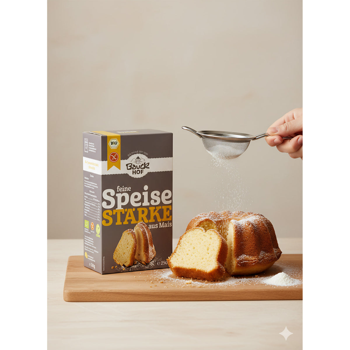 Bauck Speisestärke, 250 g - fit and life shop