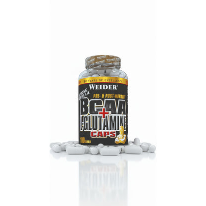 Weider BCAA + Glutamin - 180 Kapseln - fit and life shop