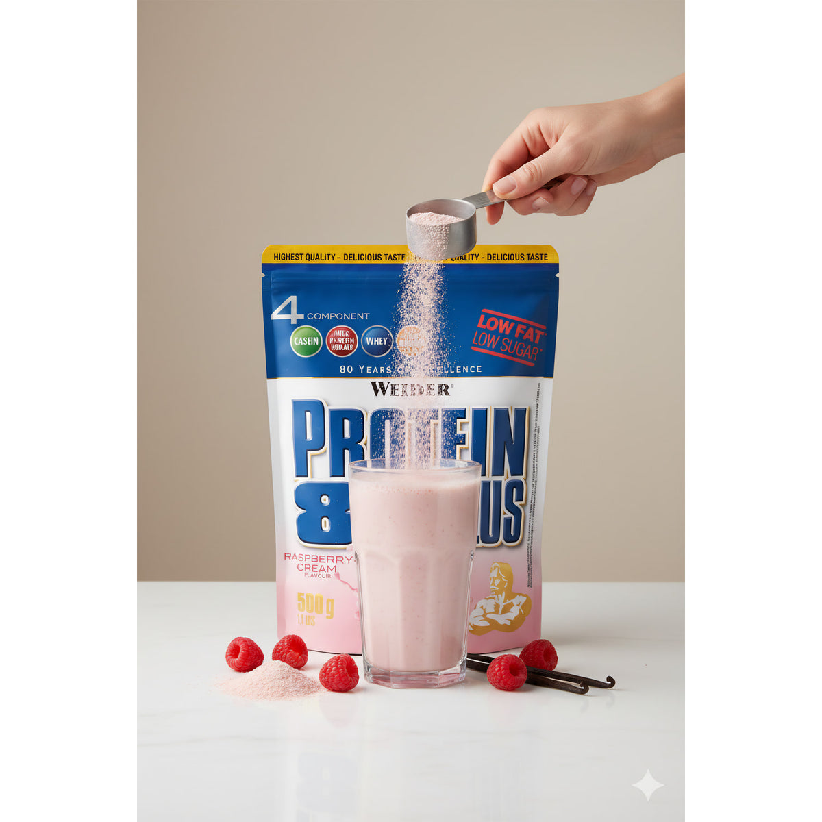 Weider Protein 80 Plus | Whey-Egg-Eiweiß | 2x 500g - fit and life shop