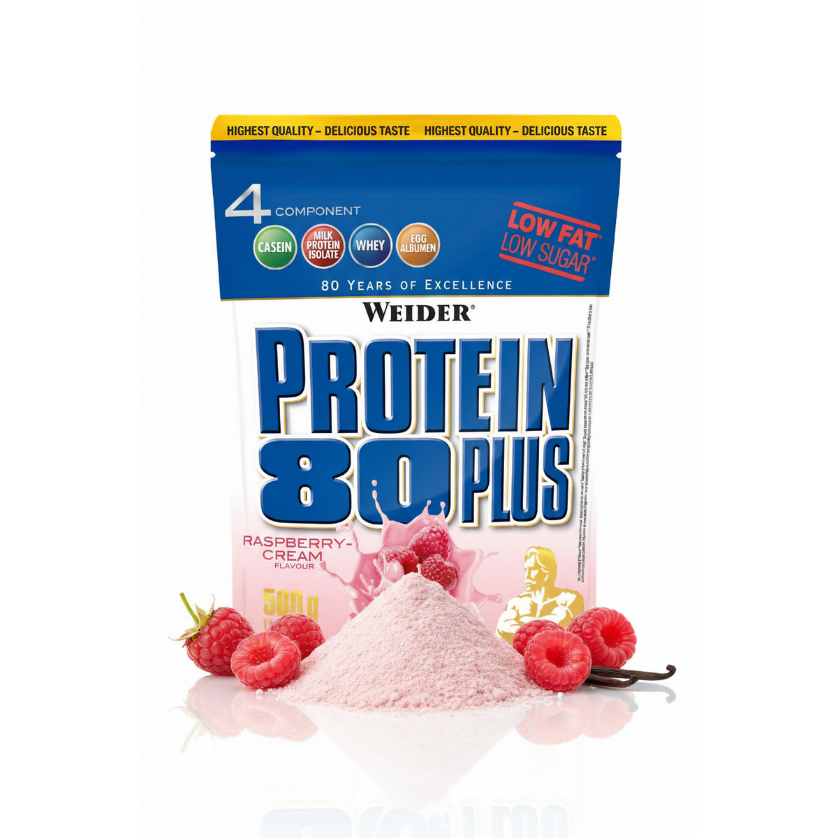 Weider Protein 80 Plus | Whey-Egg-Eiweiß | 2x 500g - fit and life shop
