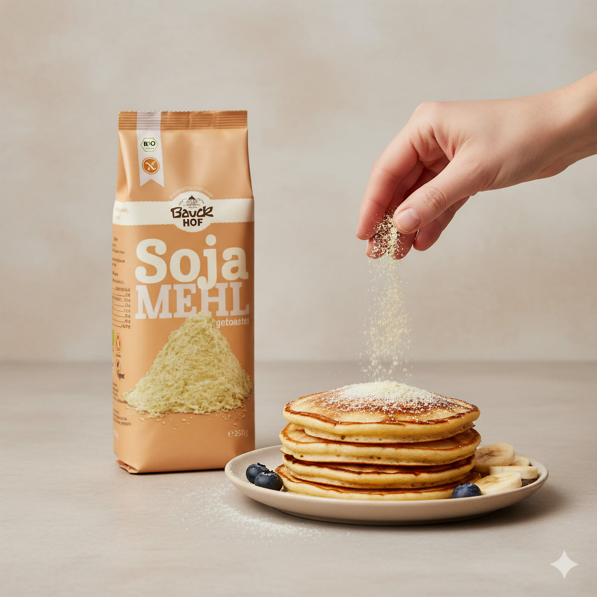 Bauck HOF Bio Sojamehl, 250 g - fit and life shop
