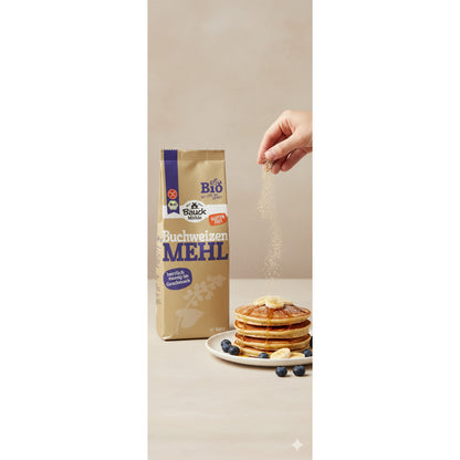 Bauck HOF Buchweizenmehl Vollkorn 500g - fit and life shop