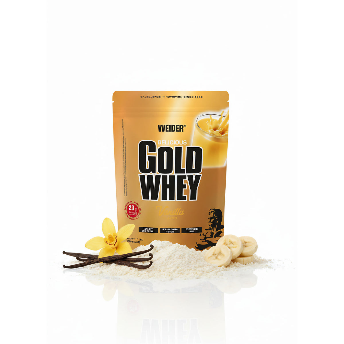 Weider Delicious Gold Whey Protein (2000g Beutel) - fit and life shop