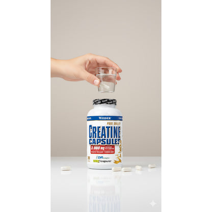 Weider Creatine (Creapure®), 200 Kapseln à 1071mg - fit and life shop