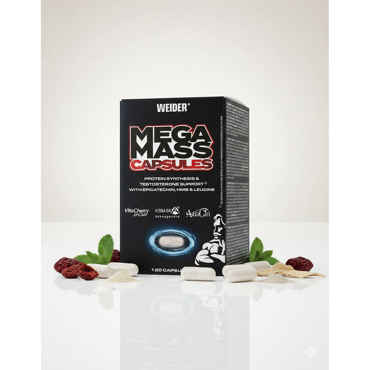 WEIDER Mega Mass Caps 120caps - fit and life shop