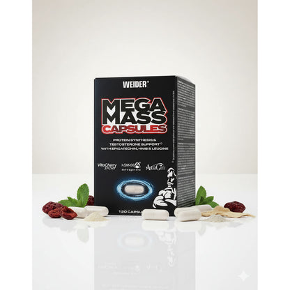WEIDER Mega Mass Caps 120caps - fit and life shop