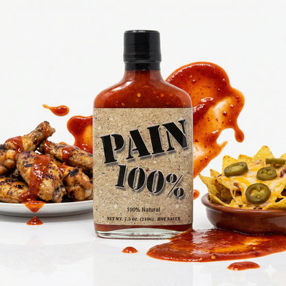 Original Juan Schmerz scharfe Soße in 210 g Flasche, würzige Chili-Soße zum Kochen, scharf und aromatisch
