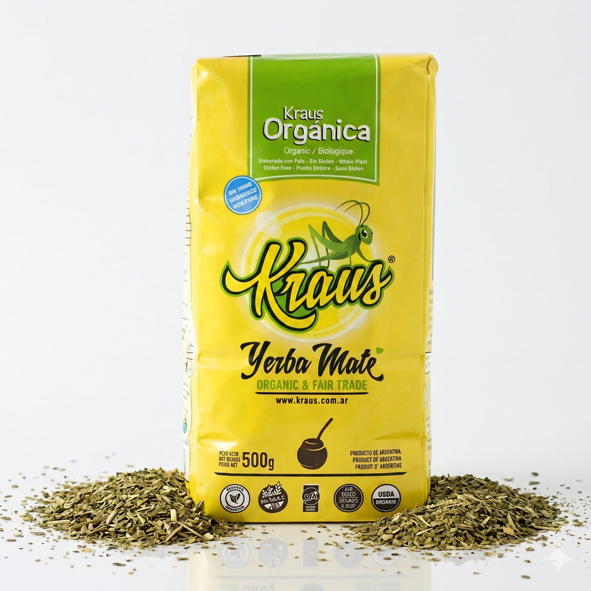 KRAUS Bio Mate Tee - ORGANICA - Fair Trade & ungeräuchert  500g - fit and life shop
