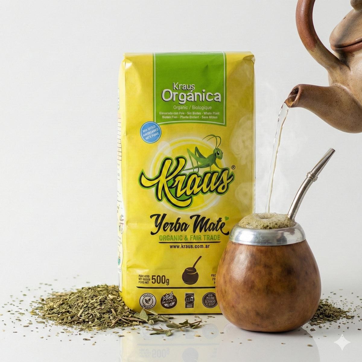 KRAUS Bio Mate Tee - ORGANICA - Fair Trade & ungeräuchert  500g - fit and life shop