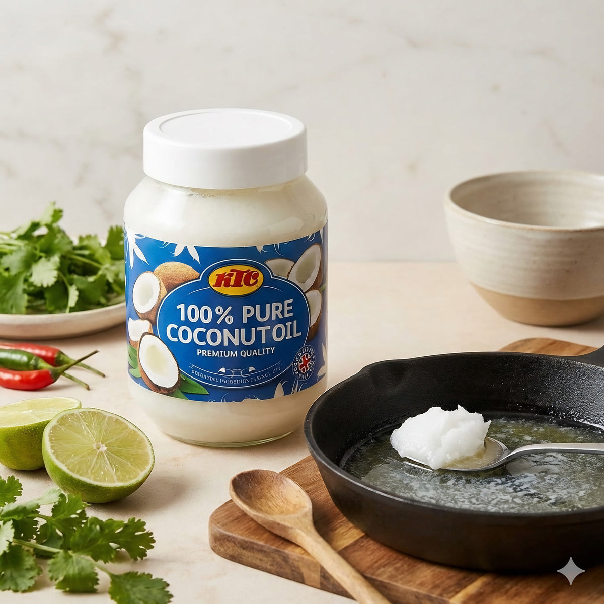 KTC Kokosnussö l(500ML) - fit and life shop