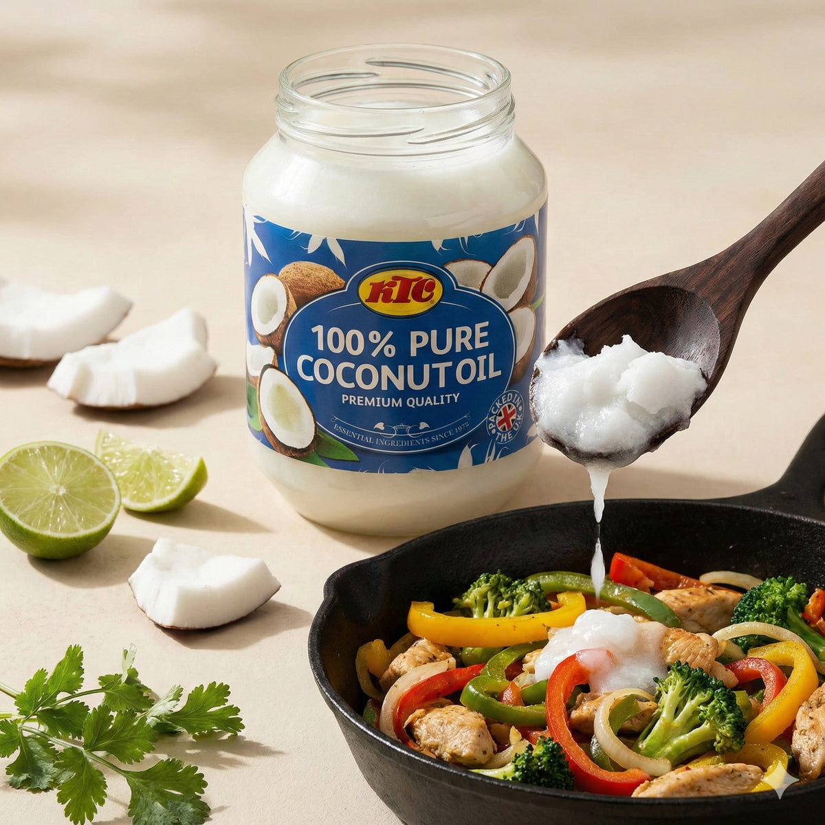 KTC Kokosnussö l(500ML) - fit and life shop