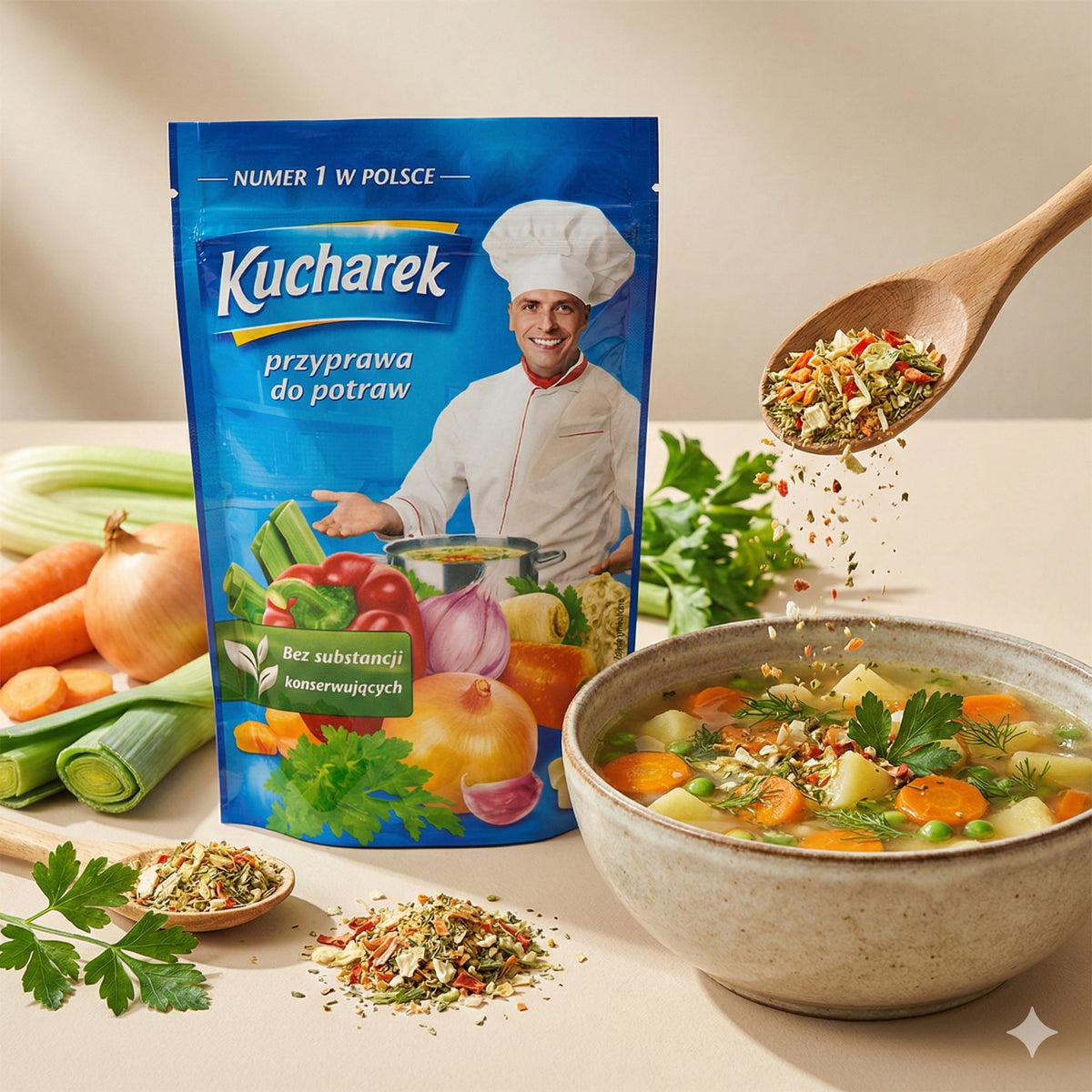 Kucharek Polnische Gewürzmischung , 200g - fit and life shop