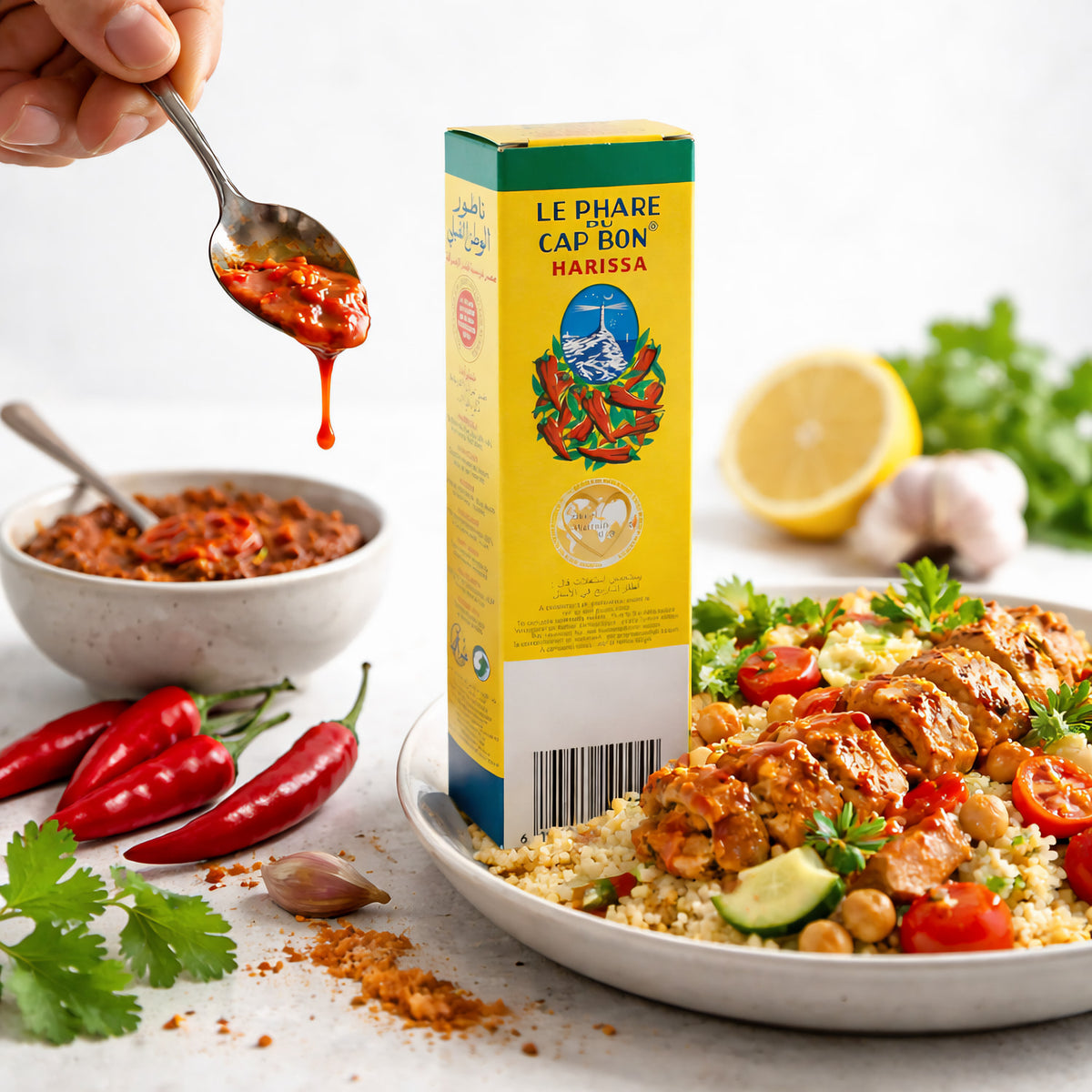 Le Phare Du Cap Bon Harissa Scharfe Würzpaste (70g) - fit and life shop