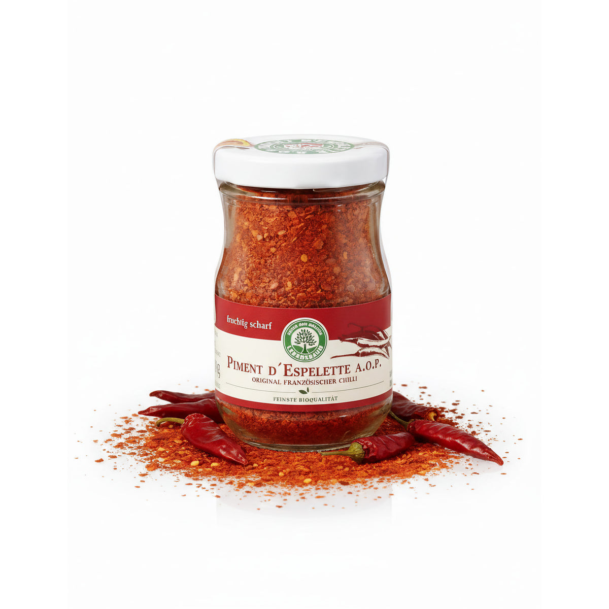 Lebensbaum Piment d'Espelette A.O.P. in einer Gewürzdose, französischer Chilli, ideal zum Würzen, ab 50 g