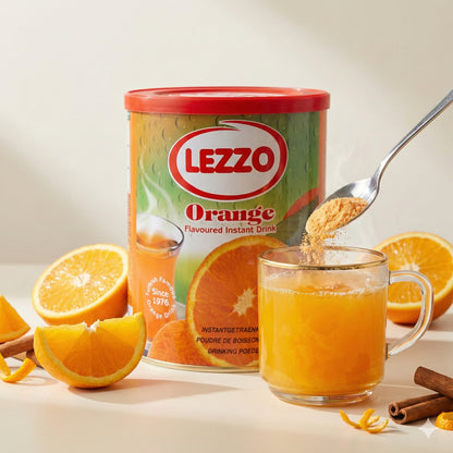 Lezzo Orange - Instantgetränk mit Orangenaroma (700g) - fit and life shop