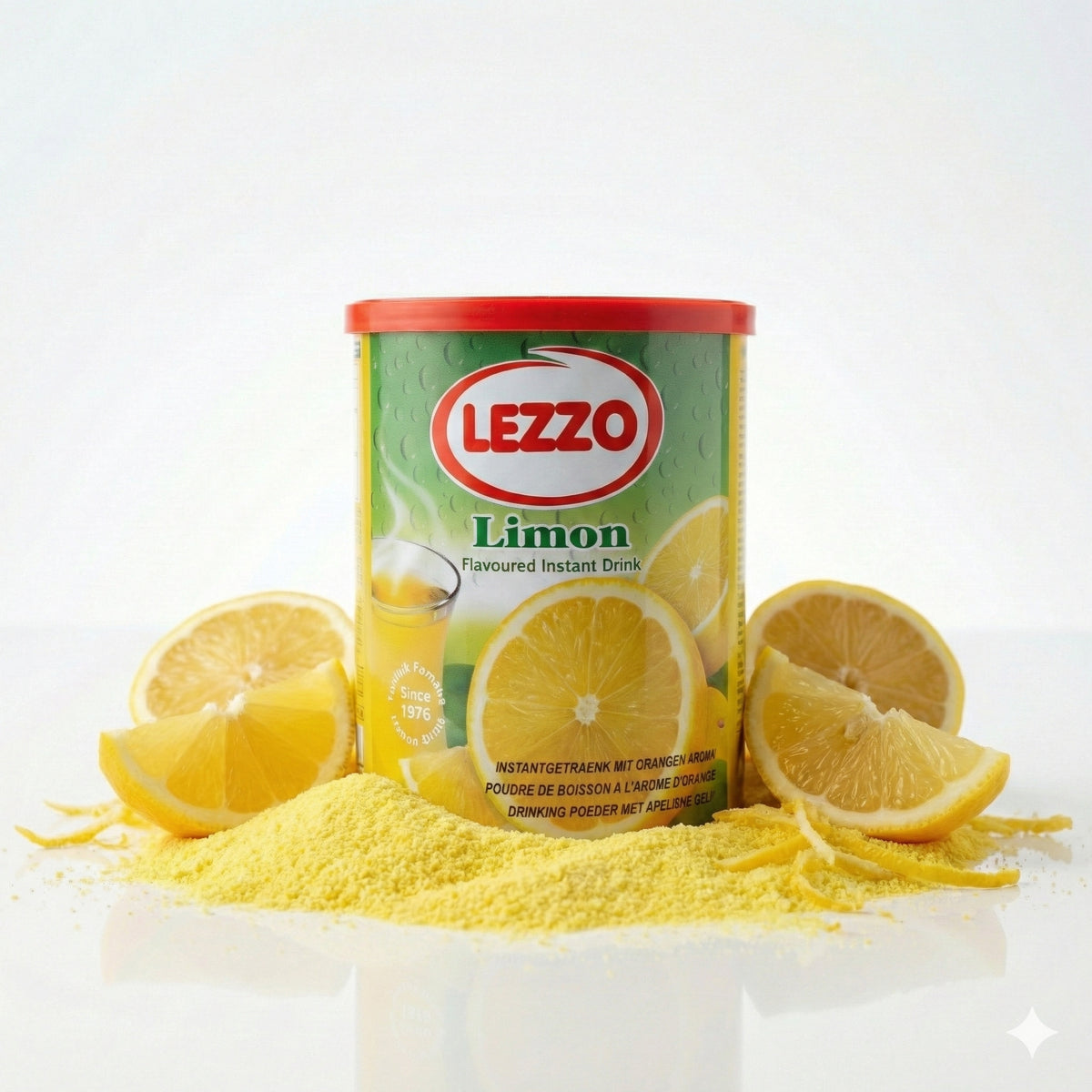 Lezzo Zitrone - Instantgetränk mit Zitronengeschmack (700g) - fit and life shop