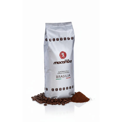 Mocambo Brasilia Kaffeebohnen im Frühstückspaket, 1kg, frisch und aromatisch, von Marke Macambo, in einer Packung