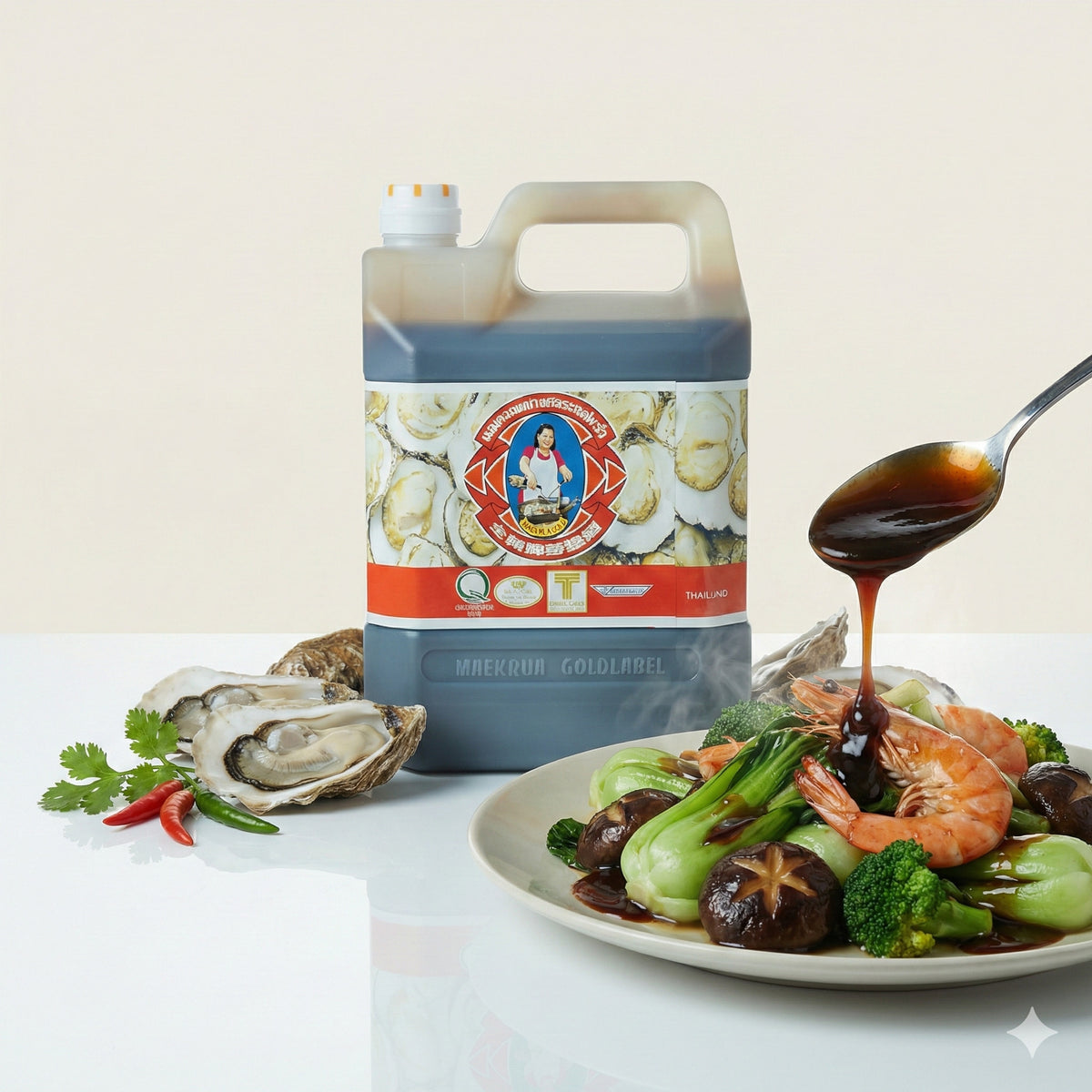 MAE KRUA - Austernsosse, (4,5L) - fit and life shop
